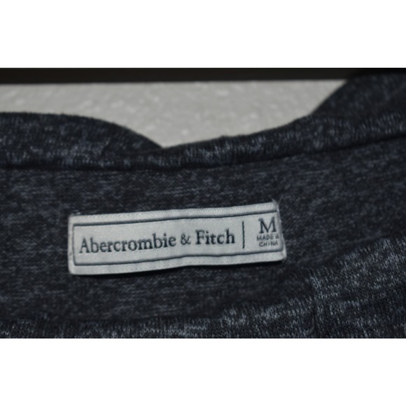 Abercrombie & Fitch Cowl Neck Gray Top Size M - Picture 3 of 3